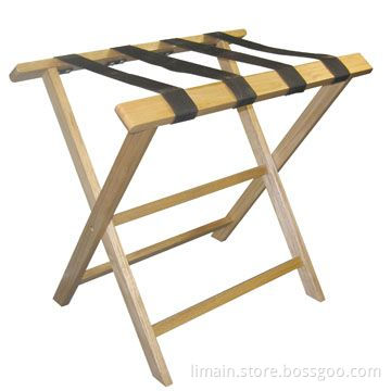 Luggage Rack, Made of Wooden and Metal Materials